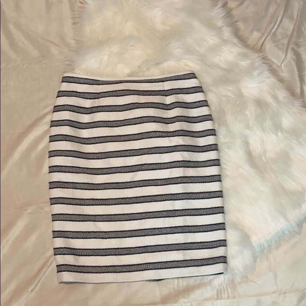 Striped Calvin Klein Pencil Skirt